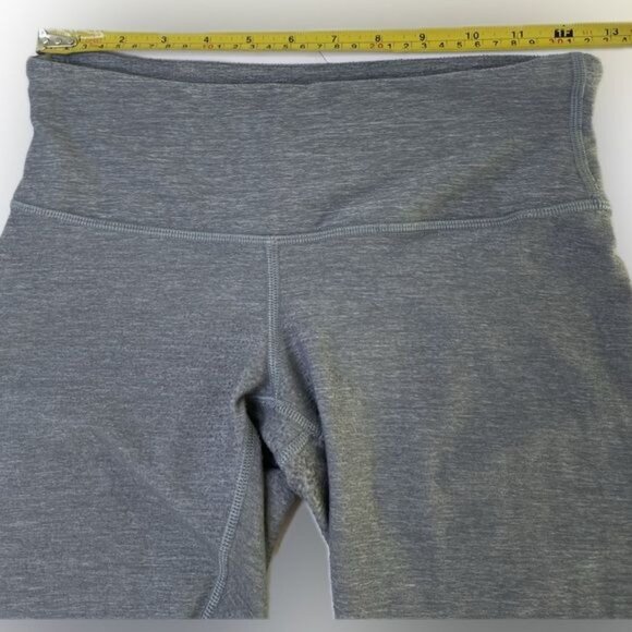 Lululemon Wunder Under Crop Legging 21" gray size 4 - Picture 6 of 9